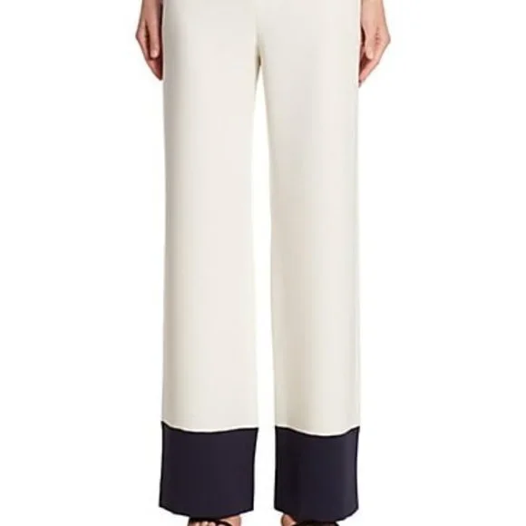 【送料&関税込】Max Mara White Vincita Pants Max Mara Okra Stretch Cotton Pants | Saks Fifth Avenue